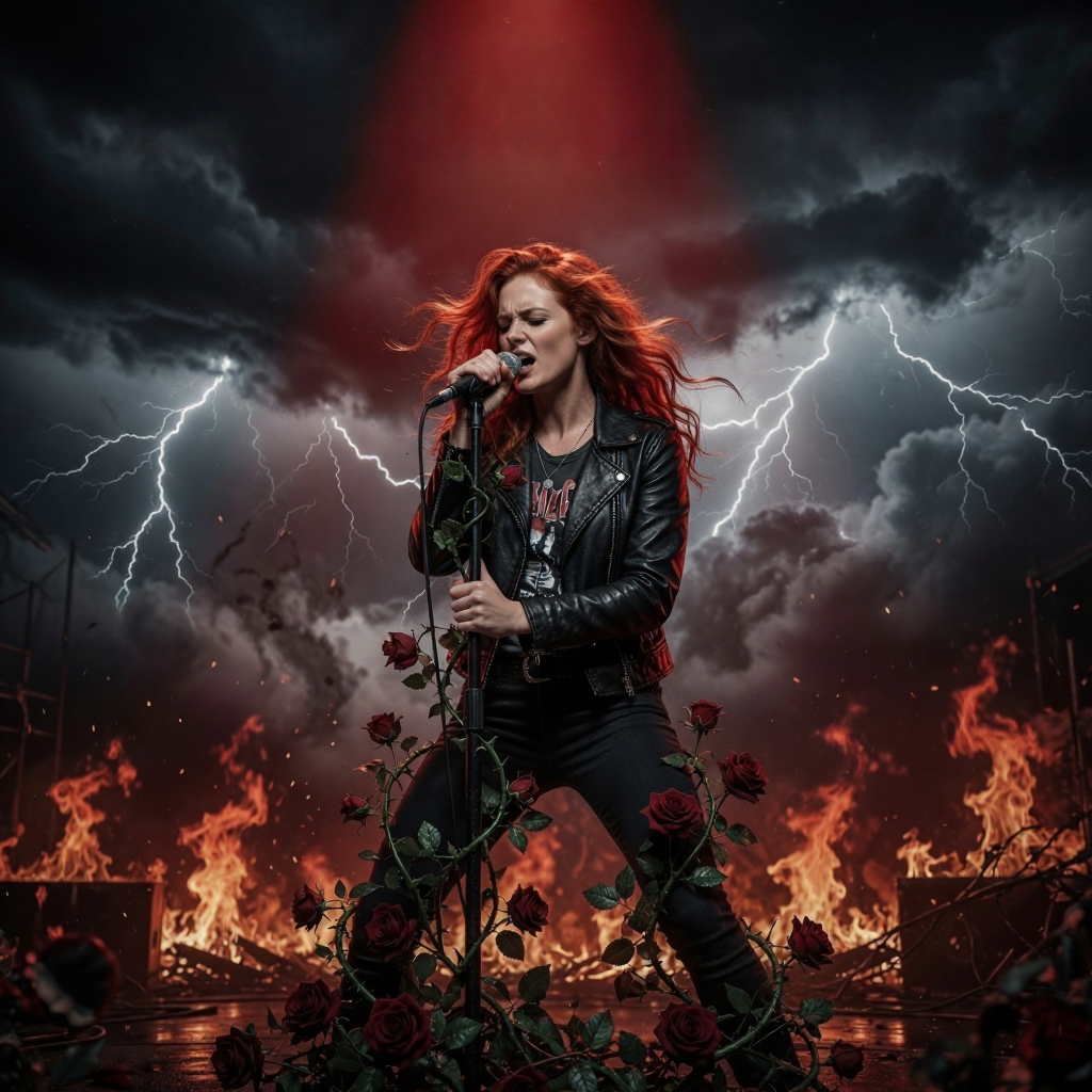 Tessa Night, 80s and 90s rock artist